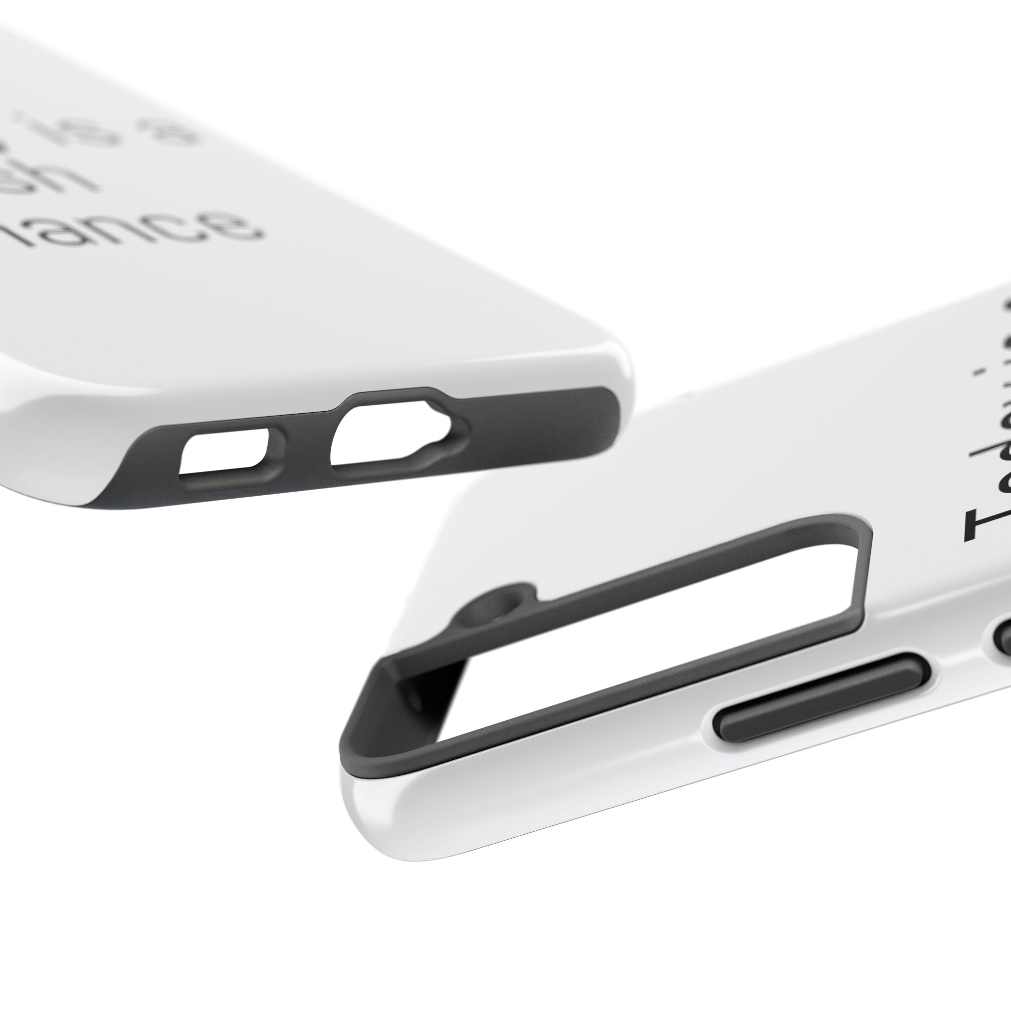 Phone Case — “Today Is a Fresh Chance” Minimal Motivational Tough Case
