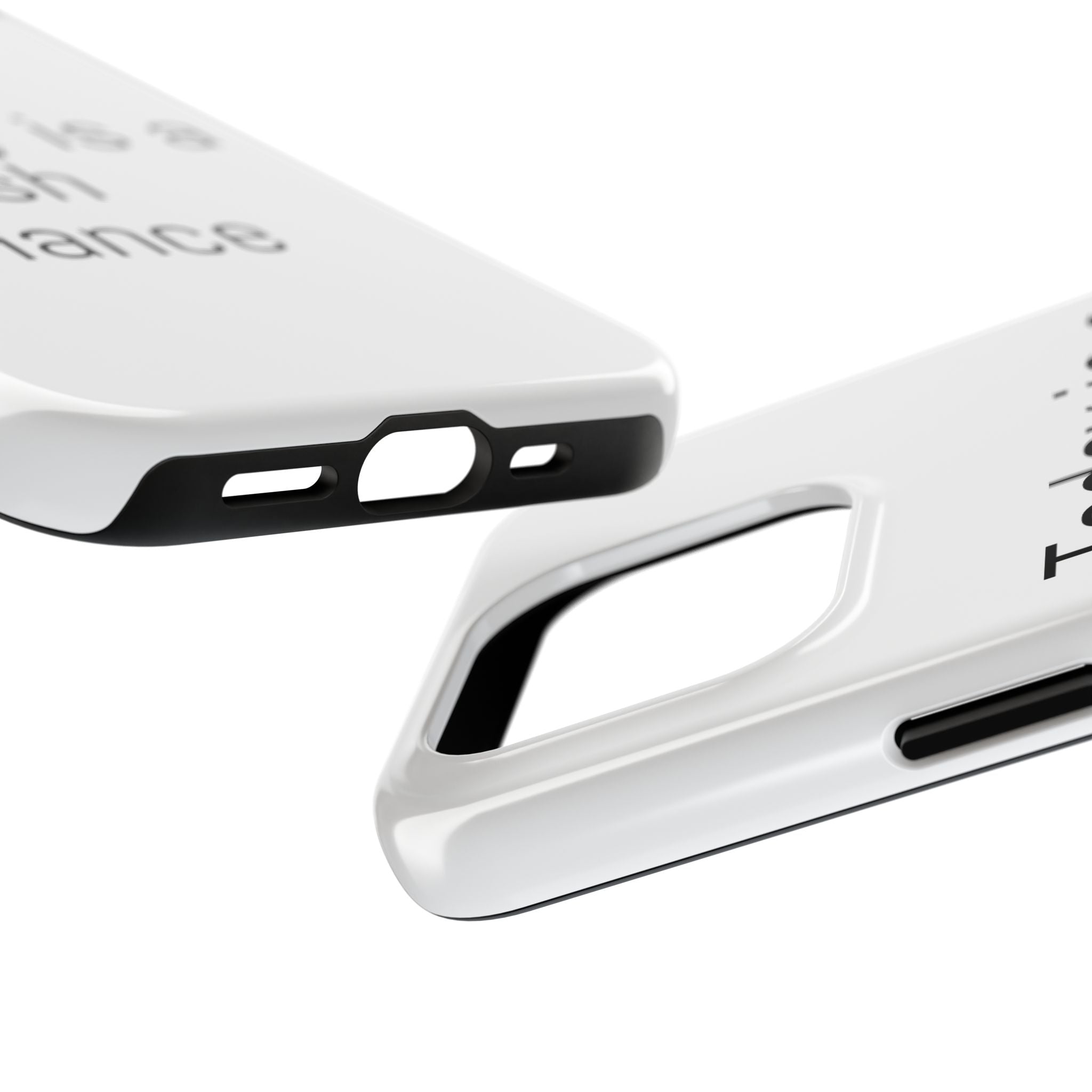 Phone Case — “Today Is a Fresh Chance” Minimal Motivational Tough Case
