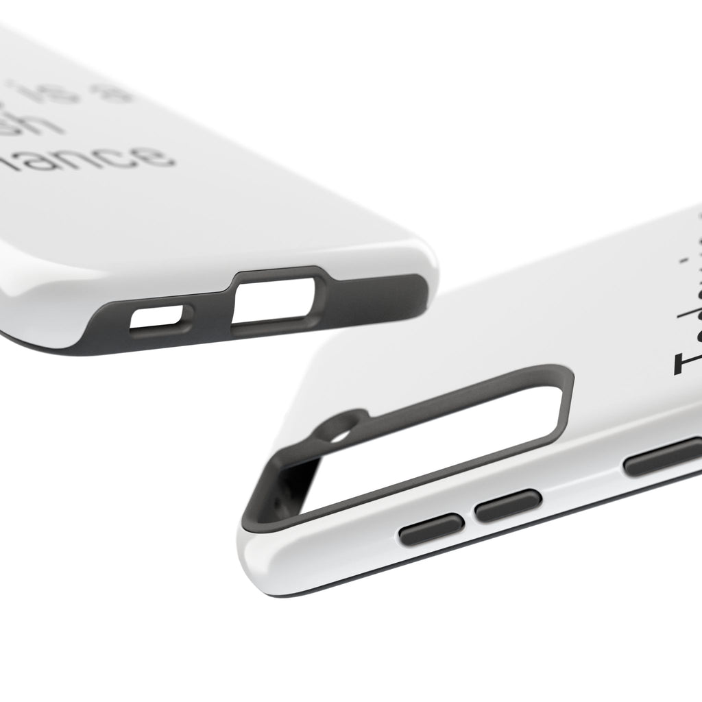Phone Case — “Today Is a Fresh Chance” Minimal Motivational Tough Case
