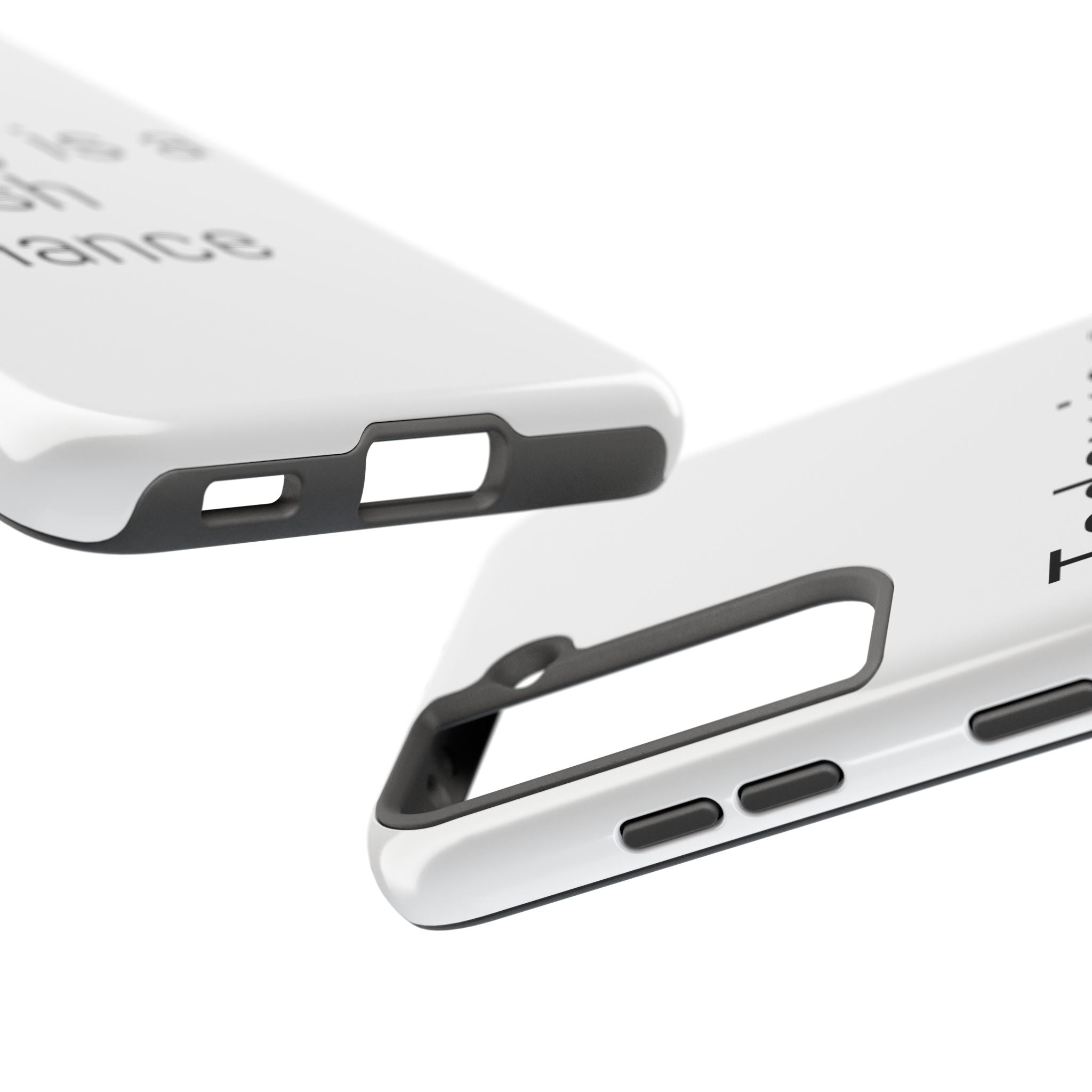Phone Case — “Today Is a Fresh Chance” Minimal Motivational Tough Case