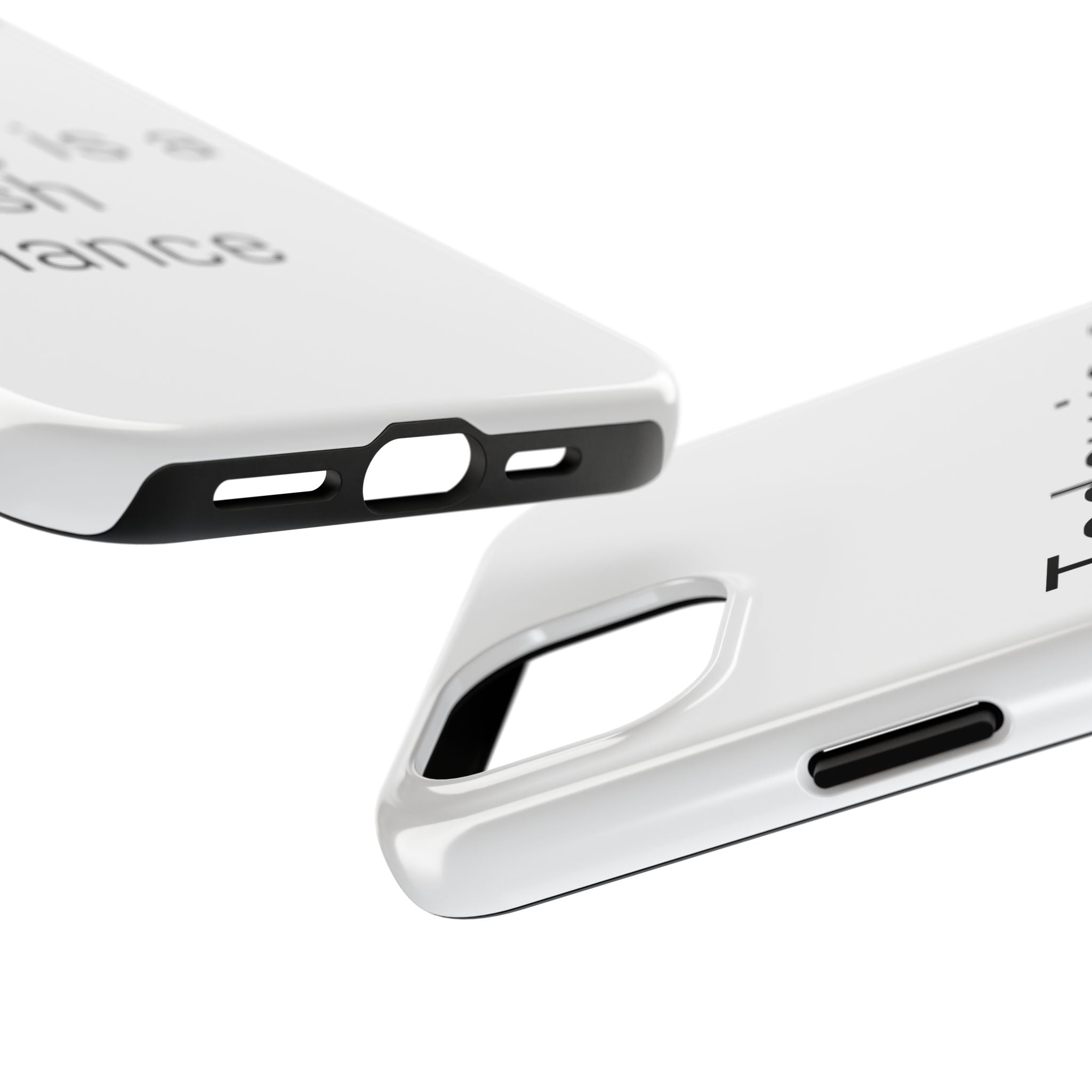 Phone Case — “Today Is a Fresh Chance” Minimal Motivational Tough Case