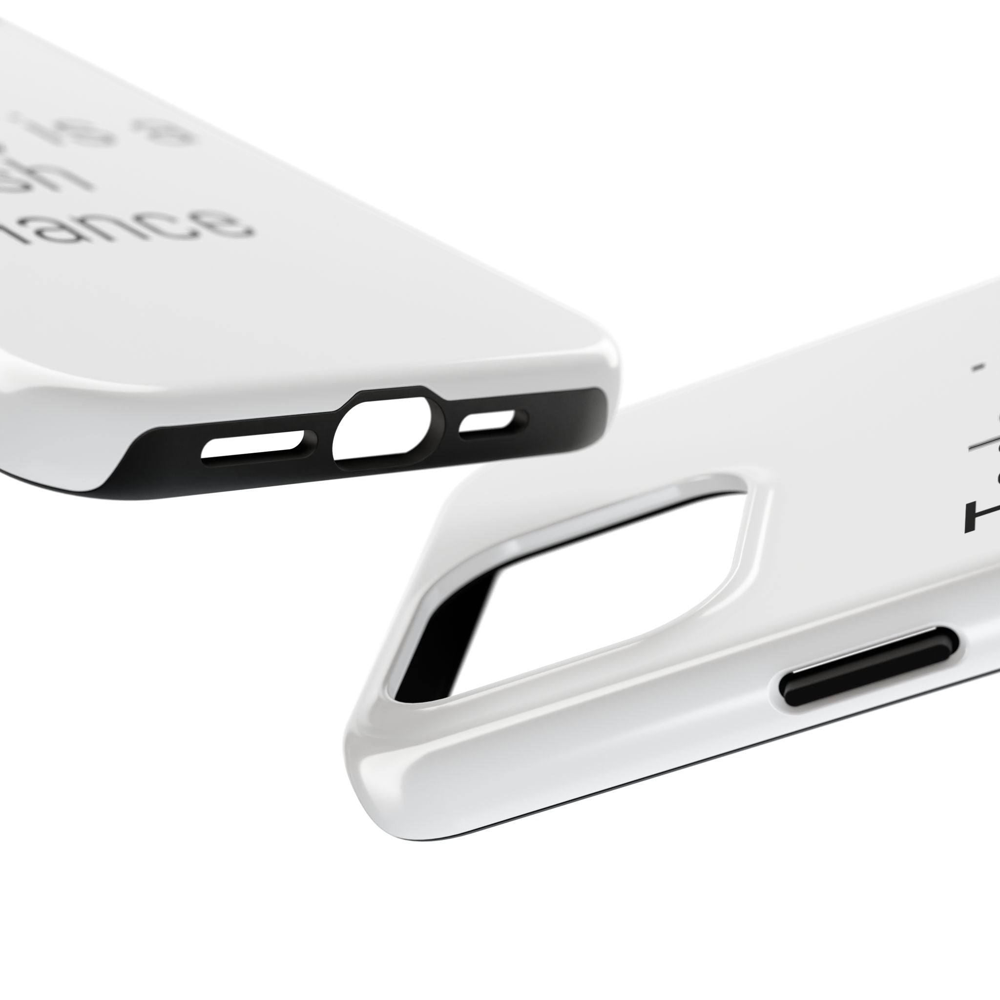 Phone Case — “Today Is a Fresh Chance” Minimal Motivational Tough Case