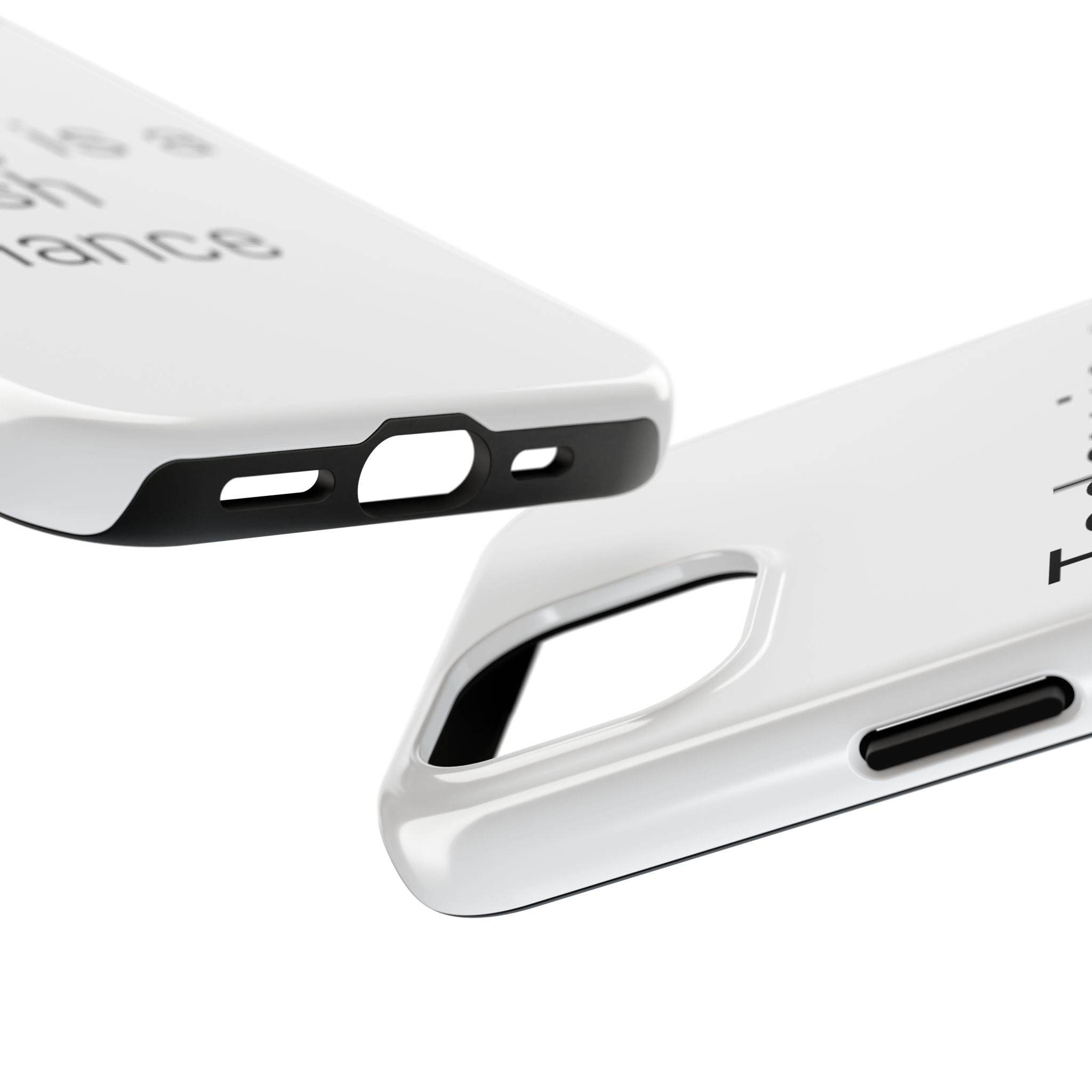 Phone Case — “Today Is a Fresh Chance” Minimal Motivational Tough Case
