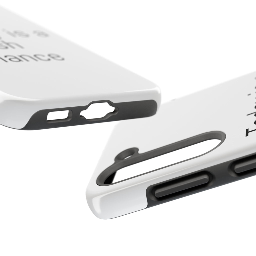 Phone Case — “Today Is a Fresh Chance” Minimal Motivational Tough Case