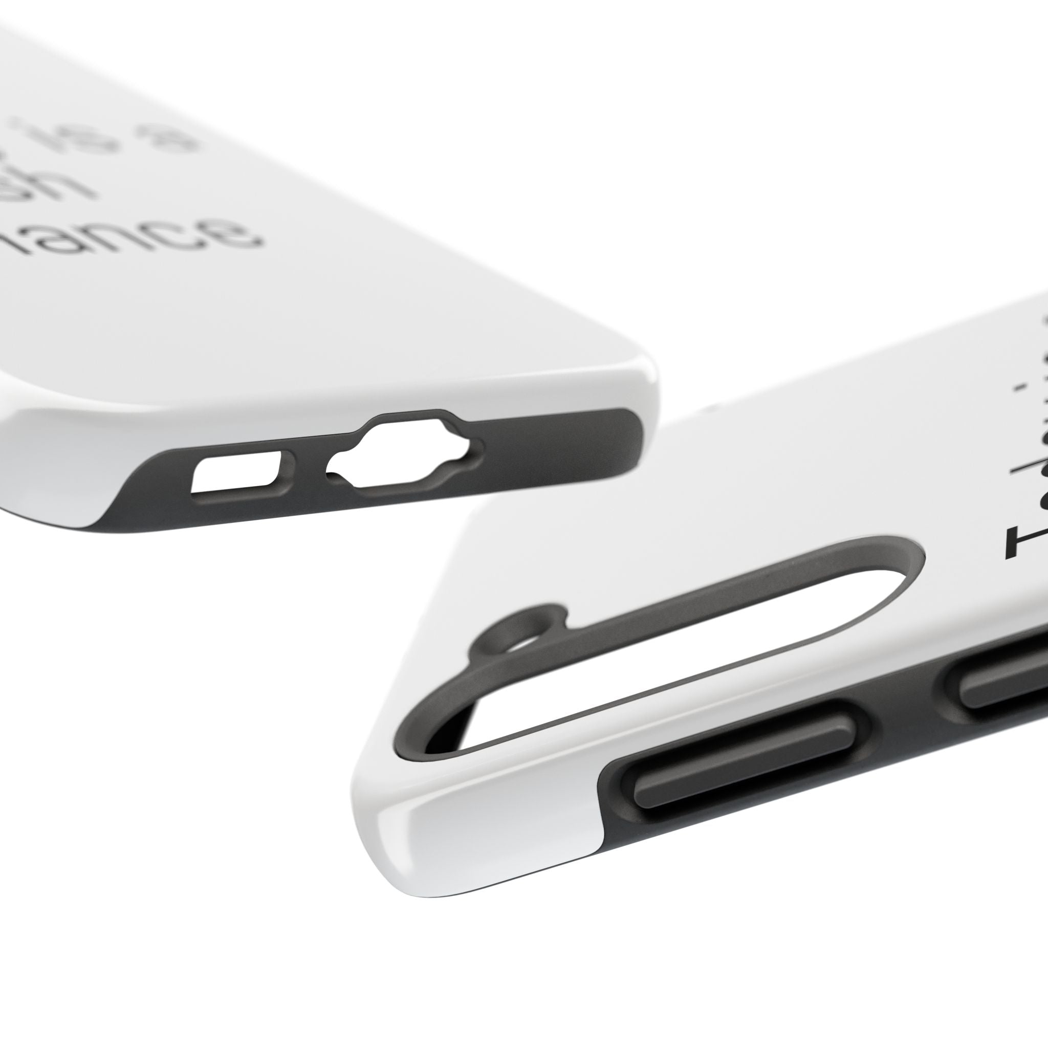 Phone Case — “Today Is a Fresh Chance” Minimal Motivational Tough Case